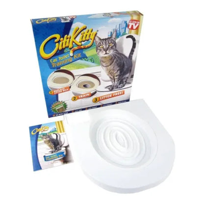 CitiKitty Klozet Kedi Tuvaleti Eğitim Seti