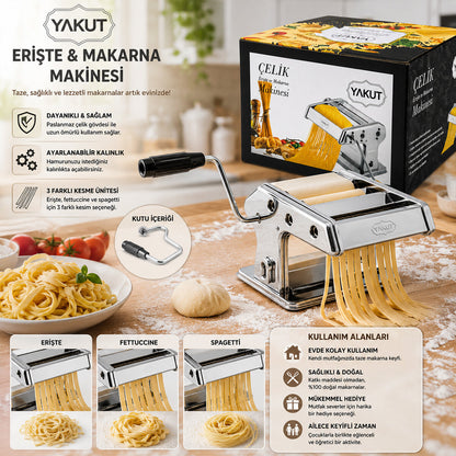KÜÇÜK - 150LİK METAL ERİŞTE - MAKARNA MAKİNESİ (5643)