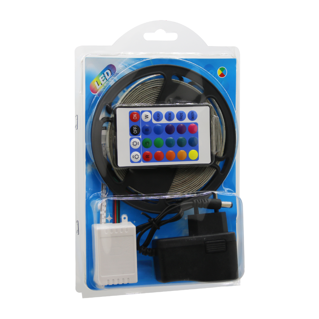 LED RGB KUMANDALI ŞERİT LED 5MT (5643)