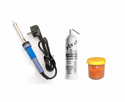 Lehim Havya 40w - Kalem Havya - Değiştirilebilir Uç Tüp - Tel Set