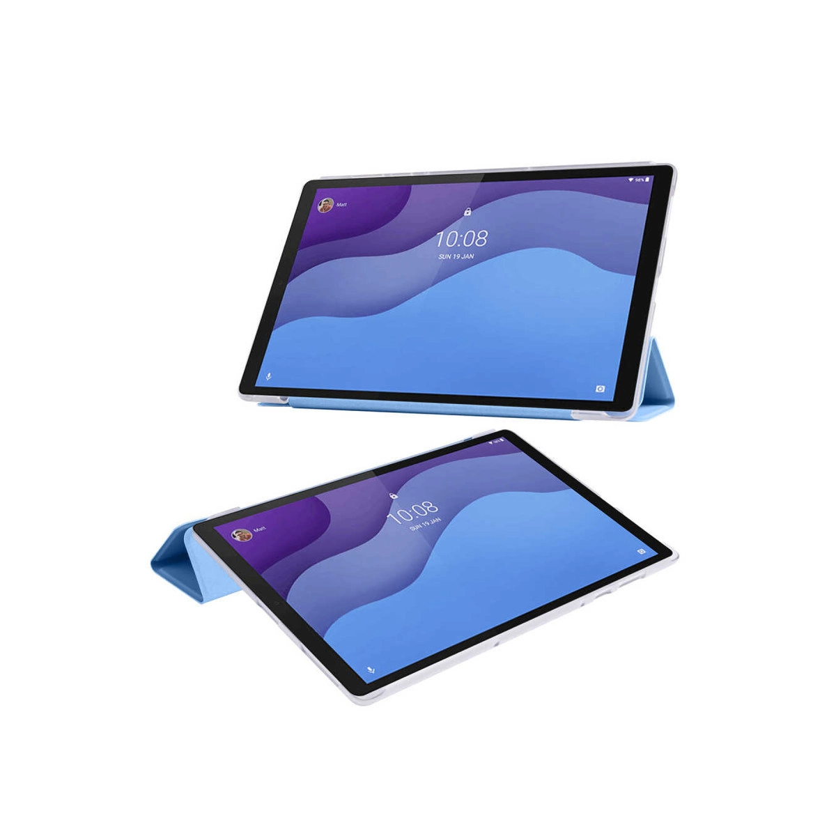 Lenovo M10 Hd X306f Kılıf Tablet Smart Kılıf - Rose Gold