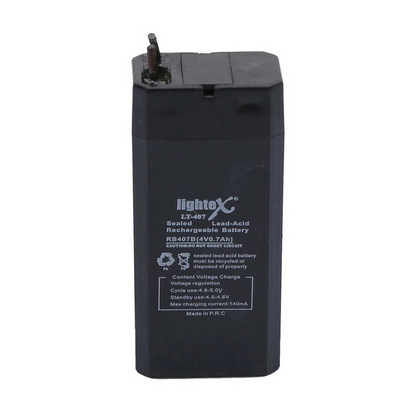 Lightex Lt-407 4v 0.7ah Işıldak Fener Aküsü