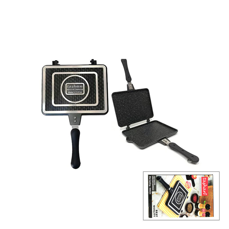 LÜX EMZİKLİ İÇ DIŞ GRANİT TOST MAKİNASI TR-34-098760 (5643)