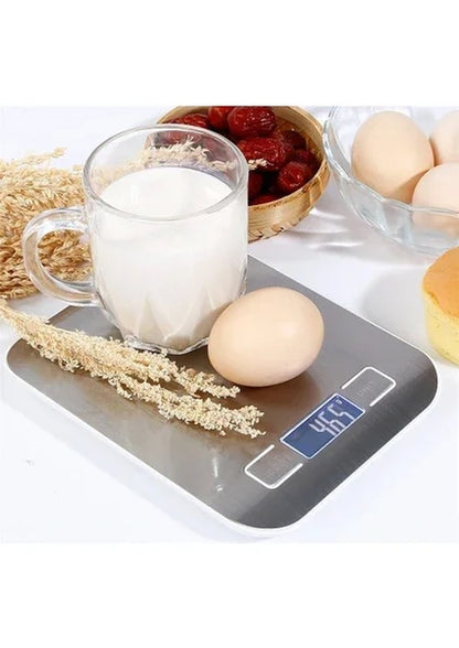 Metal Dijital Mutfak Terazisi Hassas Tartı 5 Kg Crown (5643)