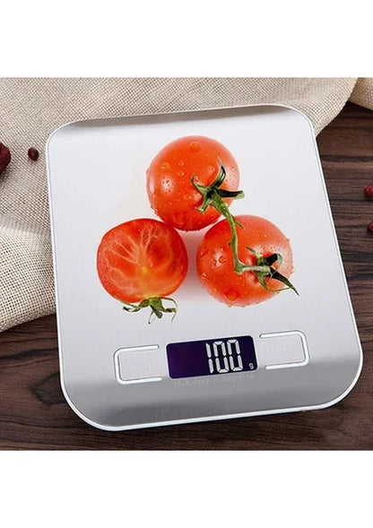 Metal Dijital Mutfak Terazisi Hassas Tartı 5 Kg Crown (5643)