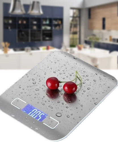 Metal Dijital Mutfak Terazisi Hassas Tartı 5 Kg Crown (5643)