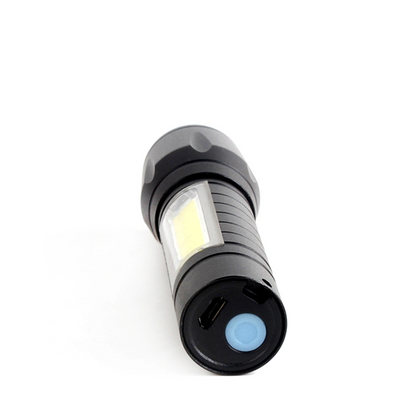 Mini Çok Güçlü Şarjli El Feneri Xpe-cob Led Wt-030