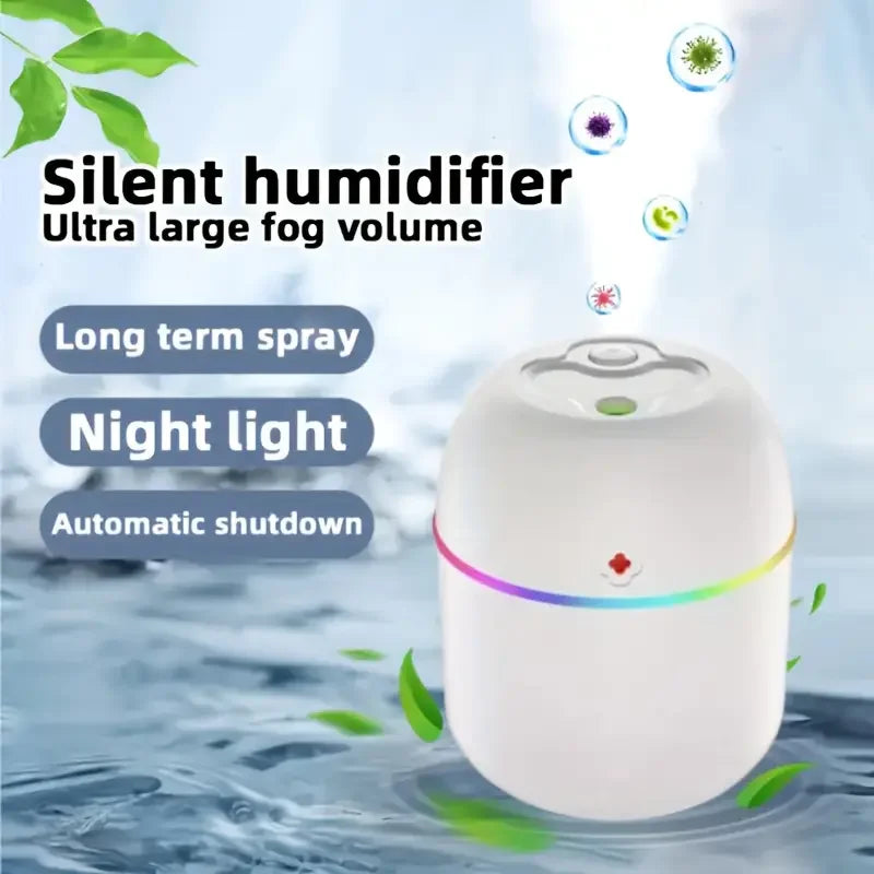 Mini Hava Nemlendirici 3in1 H2O Humidifier220ml (5643)