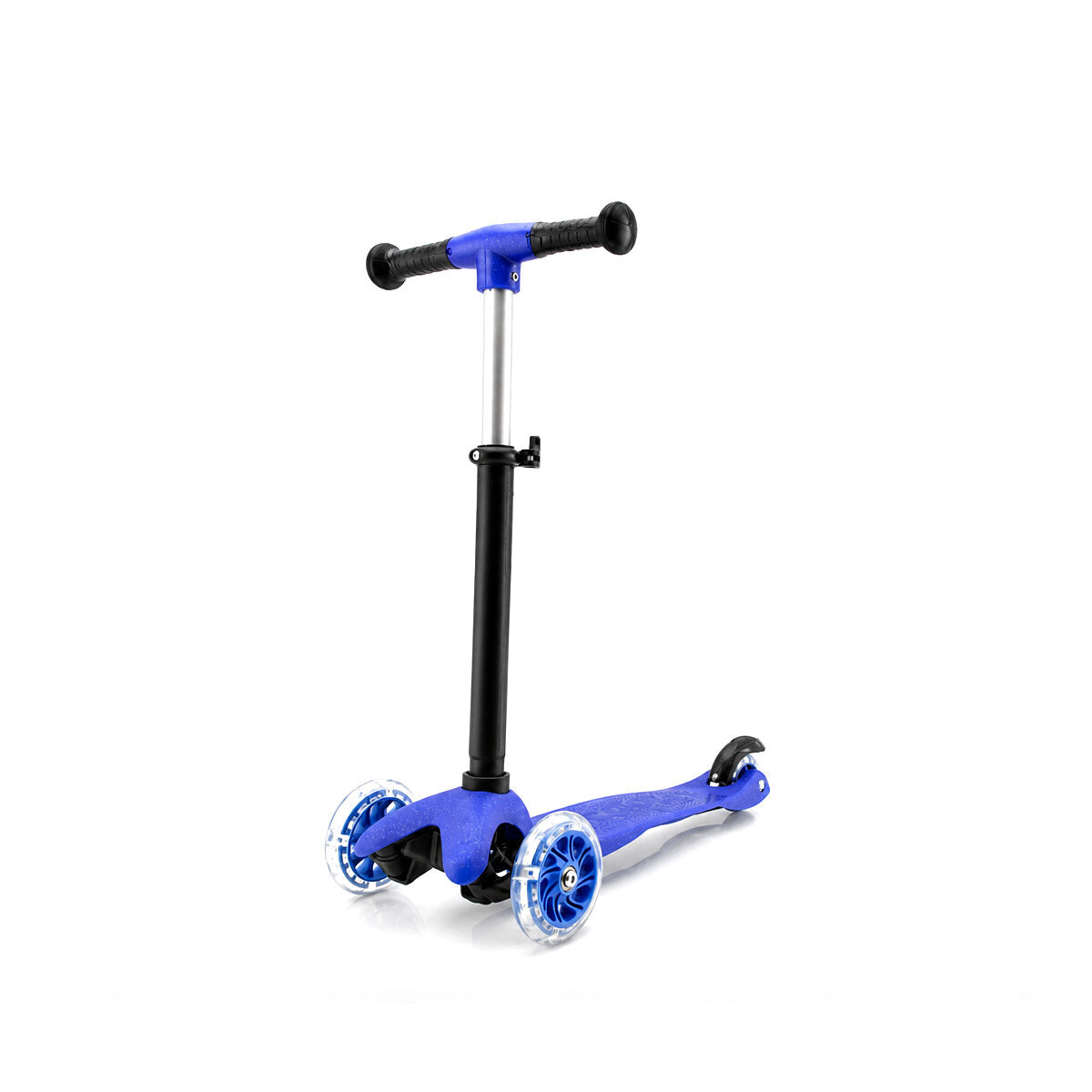 MINI SCOOTER RIDEN SHINE IŞIKLI SCOOTER 55X57-64-71CM FOSFORLU RENKLİ +2 YAŞ - 40KG MAX TAŞIMA HERHANGİ BİR RENK GÖNDERİLİR (5643)