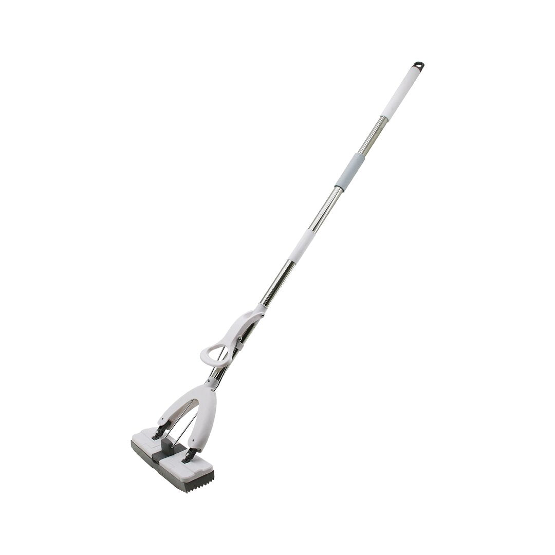 MOP KENDİNDEN SIKMALI PVA SÜNGER MOP - KELEBEK MOP KROM SAP = 110CM + PLASTİK BAŞLIK=135CM (5643)
