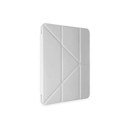 Newface Apple İpad 10.2 (8.nesil) Kılıf Kalemlikli Mars Tablet Kılıfı - Gri