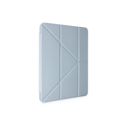 Newface Apple İpad 10.2 (8.nesil) Kılıf Kalemlikli Mars Tablet Kılıfı - Mavi