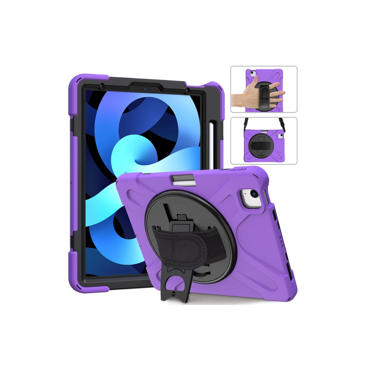 İpad 2025 10.9 10.nesil (a16) Kılıf Amazing Tablet Kapak - Mor