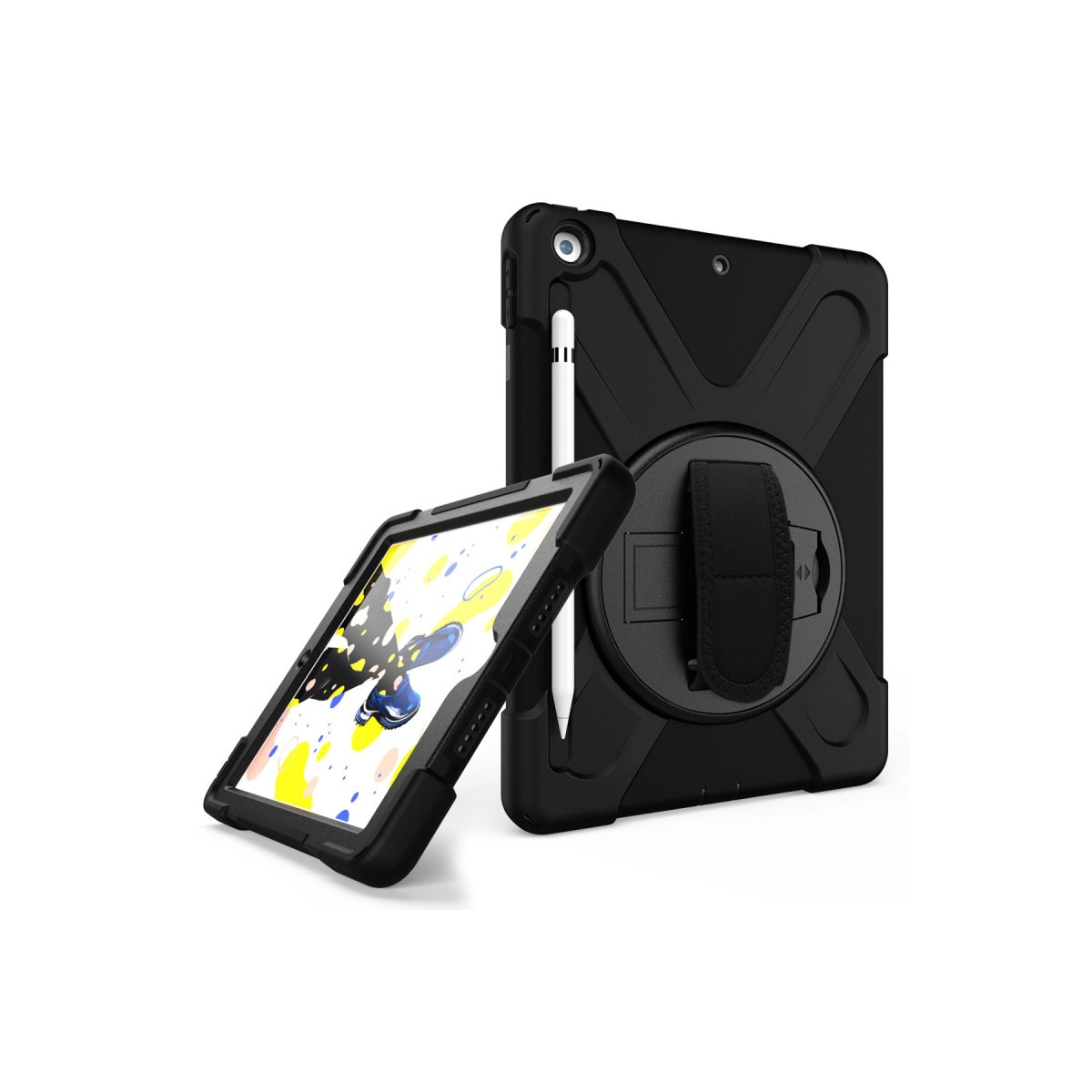 Newface Apple İpad 5 Air 9.7 Kılıf Amazing Tablet Kapak - Siyah