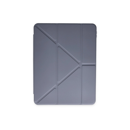 Newface Apple İpad Pro 12.9 (2021) Kılıf Kalemlikli Mars Tablet Kılıfı - Lavender