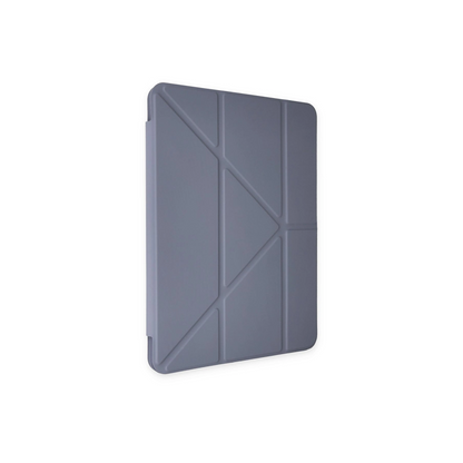 Newface Apple İpad Pro 12.9 (2021) Kılıf Kalemlikli Mars Tablet Kılıfı - Lavender