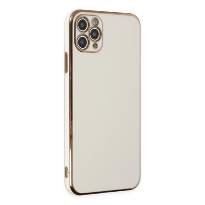 Newface Apple İphone 11 Pro Max Kılıf Volet Silikon - Beyaz