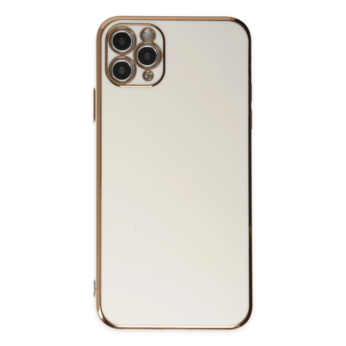 Newface Apple İphone 11 Pro Max Kılıf Volet Silikon - Beyaz