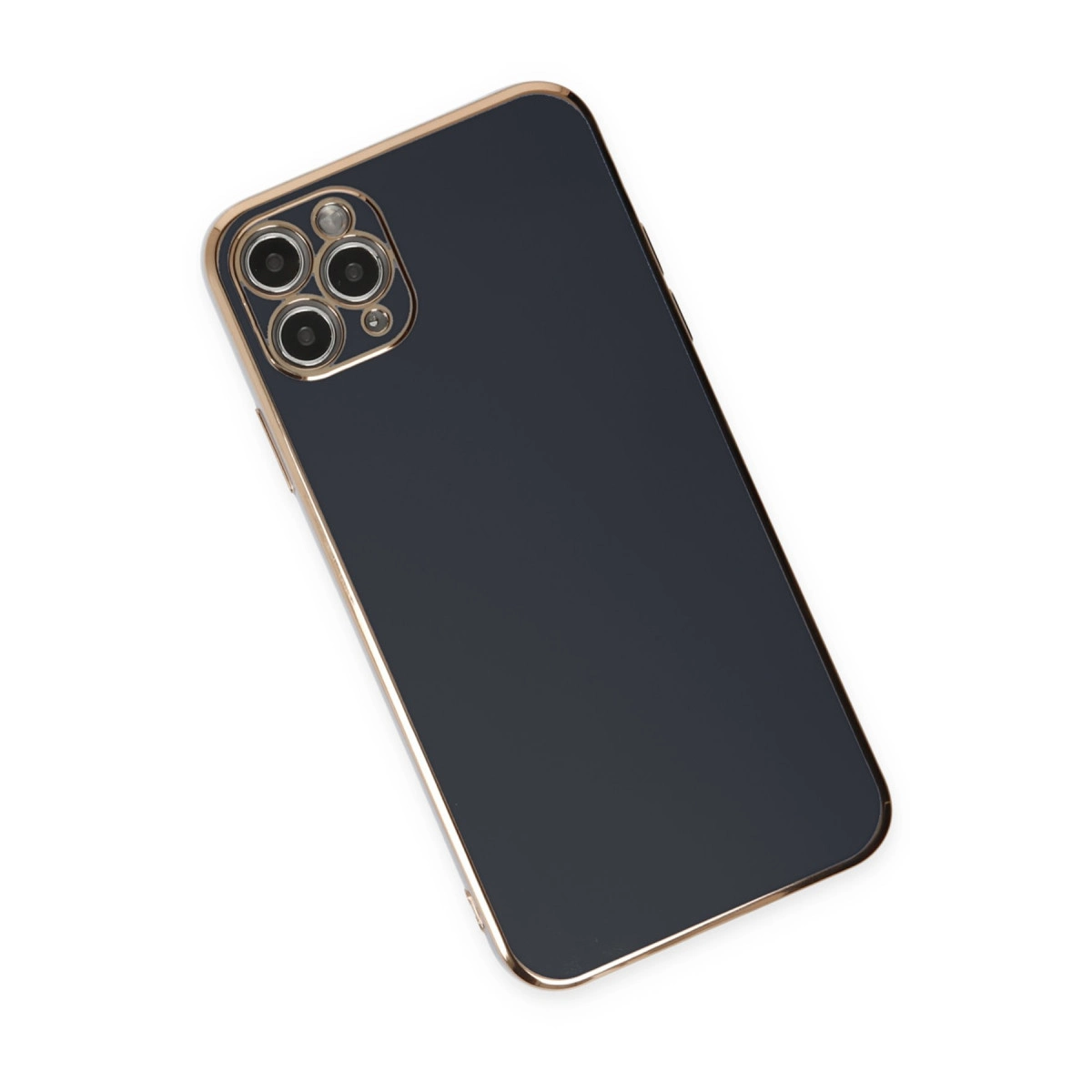 Newface Apple İphone 11 Pro Max Kılıf Volet Silikon - Siyah