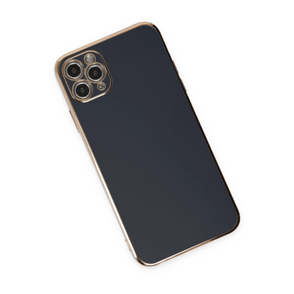 Newface Apple İphone 11 Pro Max Kılıf Volet Silikon - Siyah