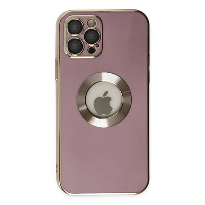Newface Apple İphone 12 Pro Kılıf Store Silikon - Mor