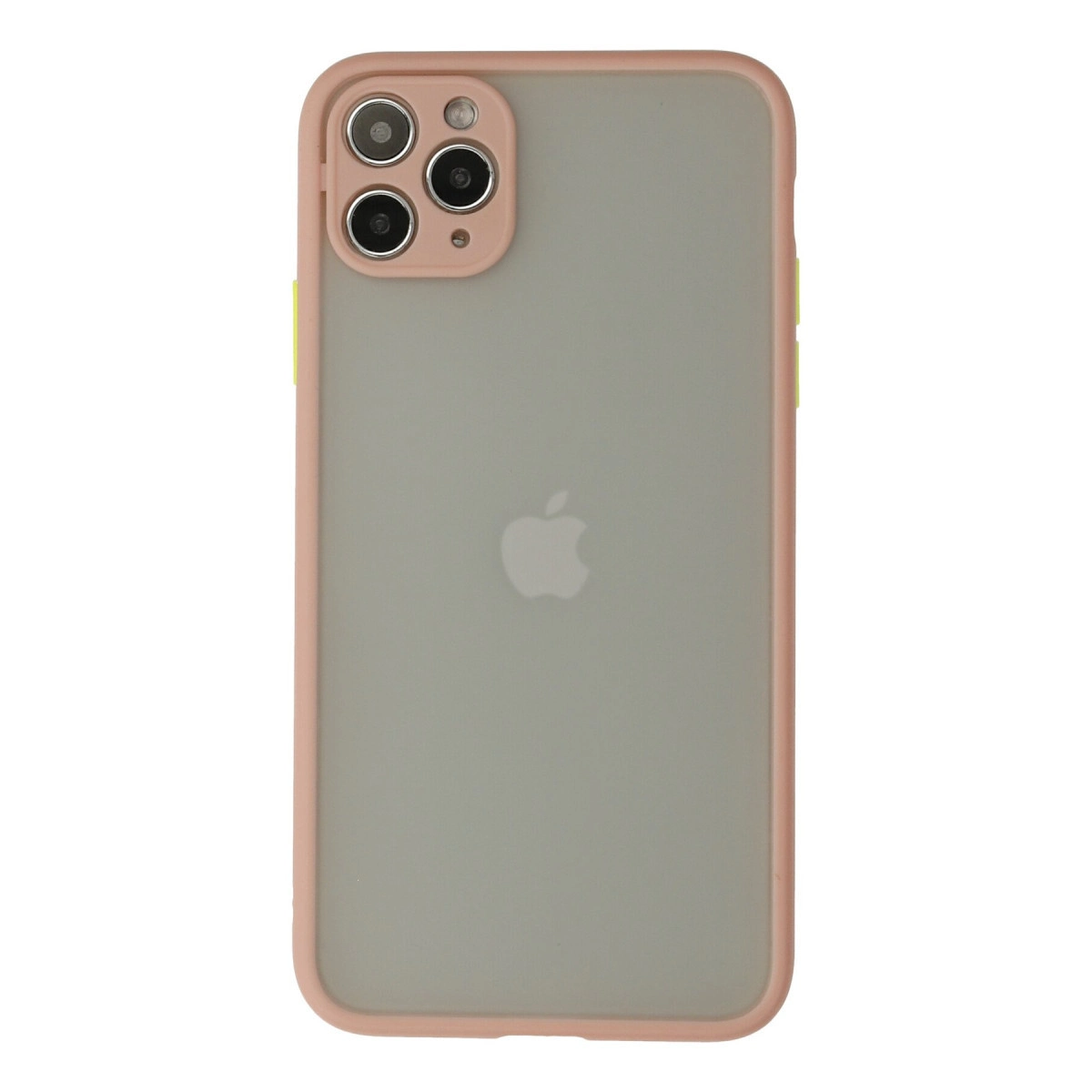 Newface Apple İphone 12 Pro Max Kılıf Montreal Silikon Kapak - Pembe