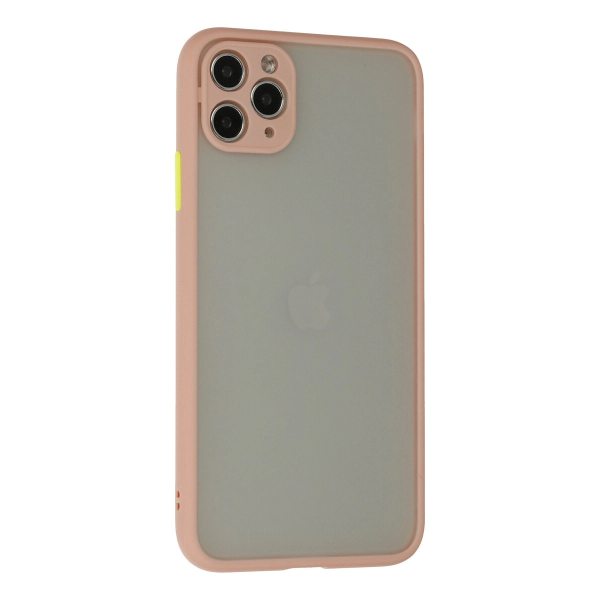 Newface Apple İphone 12 Pro Max Kılıf Montreal Silikon Kapak - Pembe