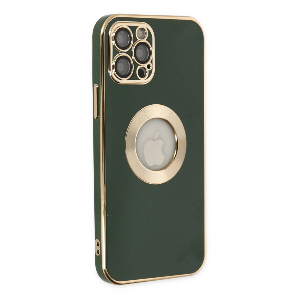 Newface Apple İphone 12 Pro Max Kılıf Store Silikon - Yeşil