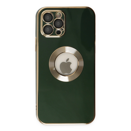 Newface Apple İphone 12 Pro Max Kılıf Store Silikon - Yeşil