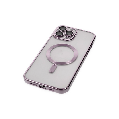 İphone 13 Pro Max Kılıf Kross Magneticsafe Kapak - Mor