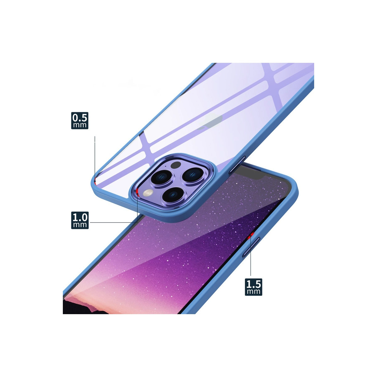 İphone 14 Pro Kılıf Power Silikon - Lila