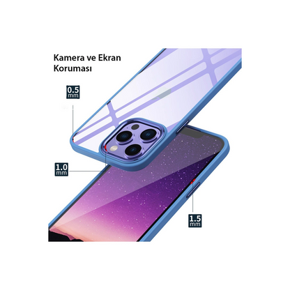 İphone 14 Pro Kılıf Power Silikon - Lila