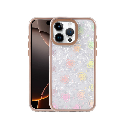 İphone 14 Pro Max Lumi Desenli Kapak - Çöl Titanyum