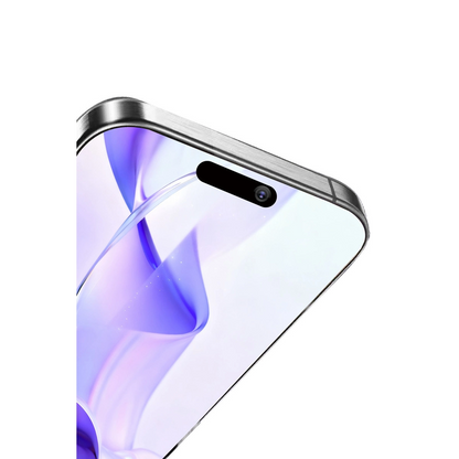 İphone 15 Pro Bilvis 5in1 3d Magic Cam Ekran Koruyucu - Siyah