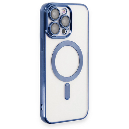 İphone 15 Pro Kılıf Kross Magneticsafe Kapak - Lacivert