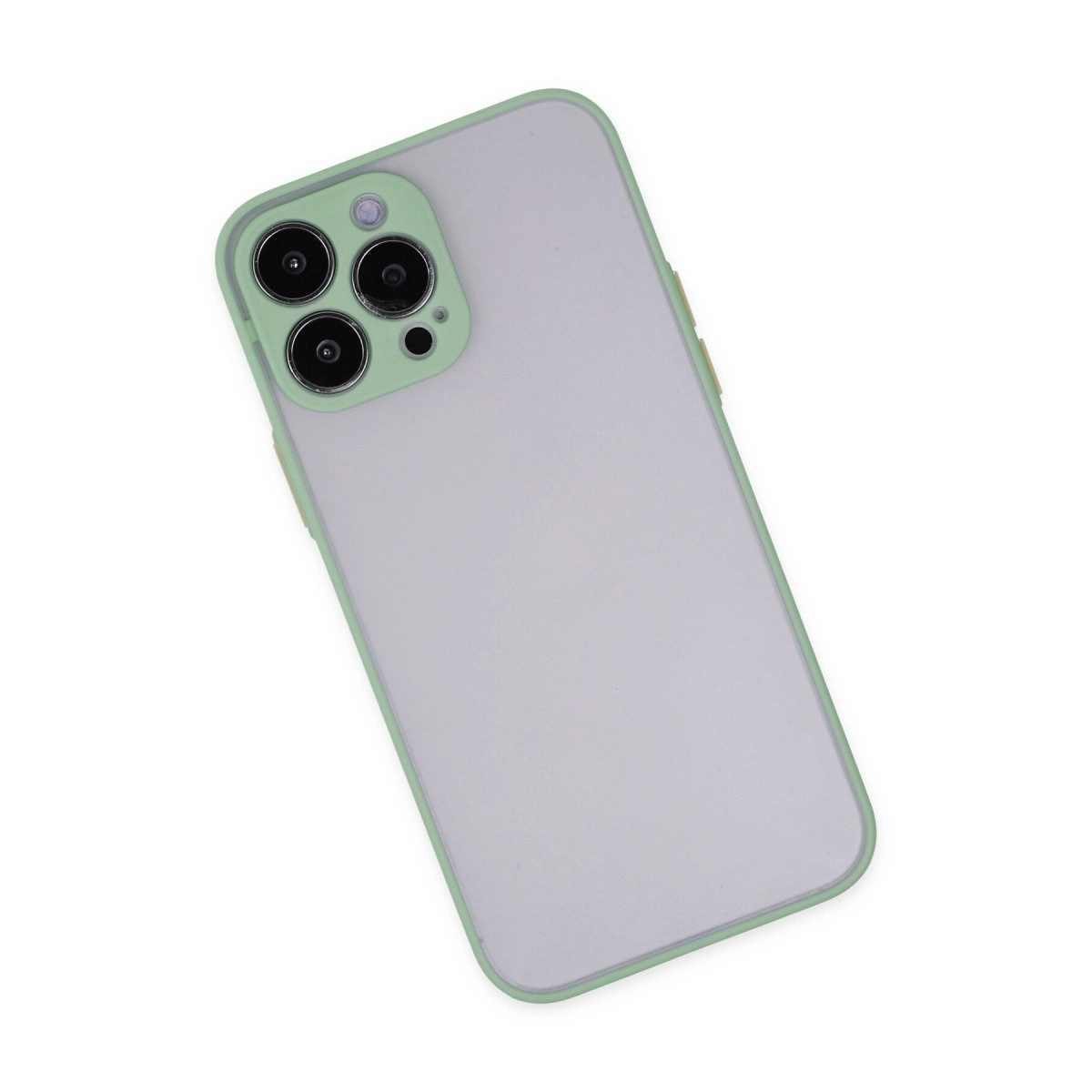 İphone 15 Pro Max Kılıf Montreal Silikon Kapak - Turkuaz