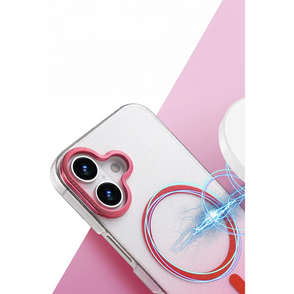 İphone 16 Plus Glossy Magsafe Kapak - Mavi