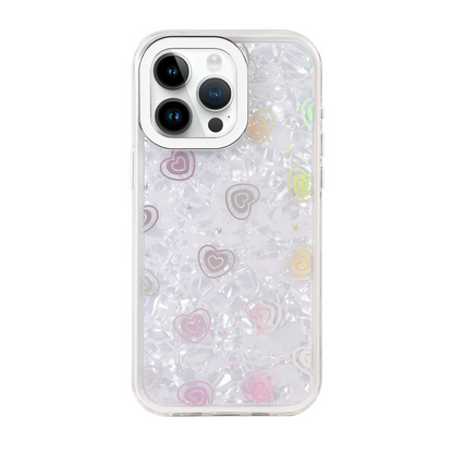 İphone 16 Pro Max Lumi Desenli Kapak - Beyaz