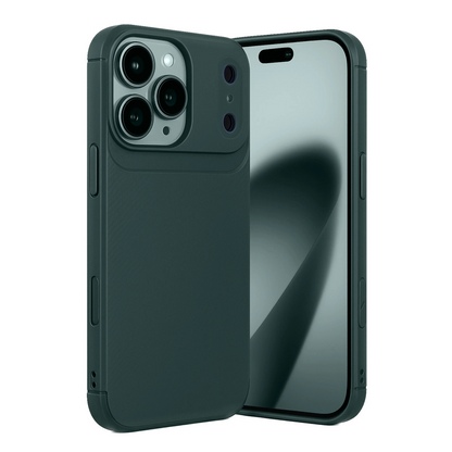 İphone 17 Pro Auto Focus Karbon Kapak - Koyu Yeşil