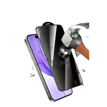 İphone 17 Pro Bilvis 5d Privacy Diamond Hayalet Cam Ekran Koruyucu