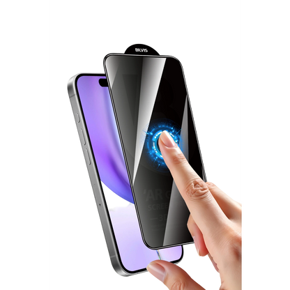 İphone 17 Pro Bilvis 5d Privacy Diamond Hayalet Cam Ekran Koruyucu