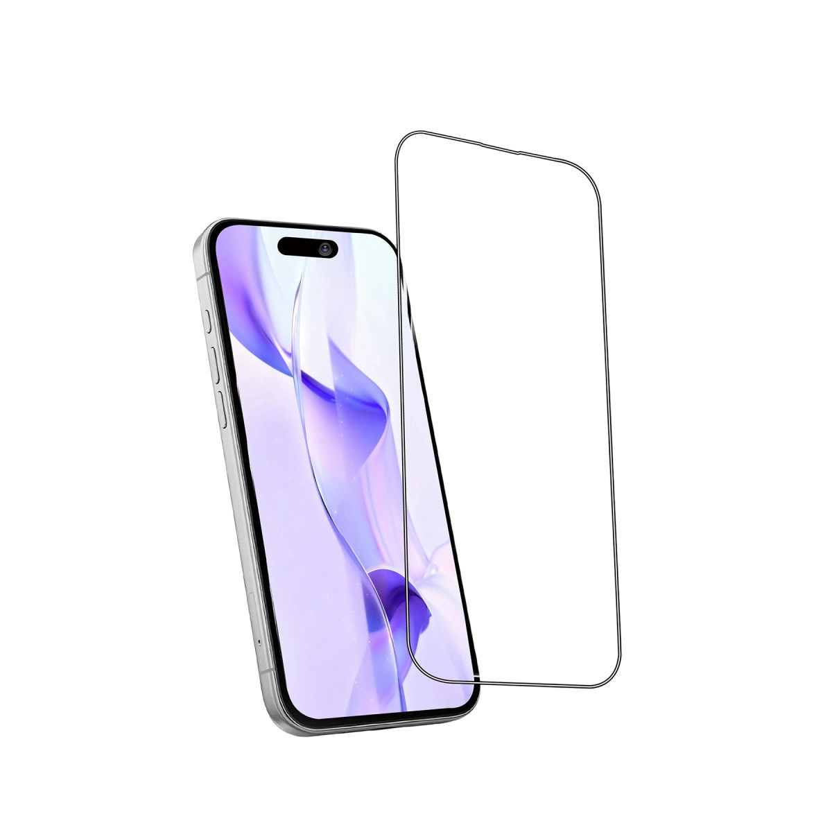 İphone 17 Pro Bilvis 5in1 3d Magic Cam Ekran Koruyucu - Siyah