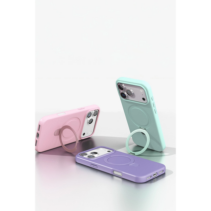 İphone 17 Pro Max Regal Magsafe Standlı Kapak - Siyah