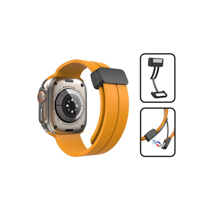 Newface Apple Watch 38mm Kr412 Elegance Stylısh Kordon - Füme