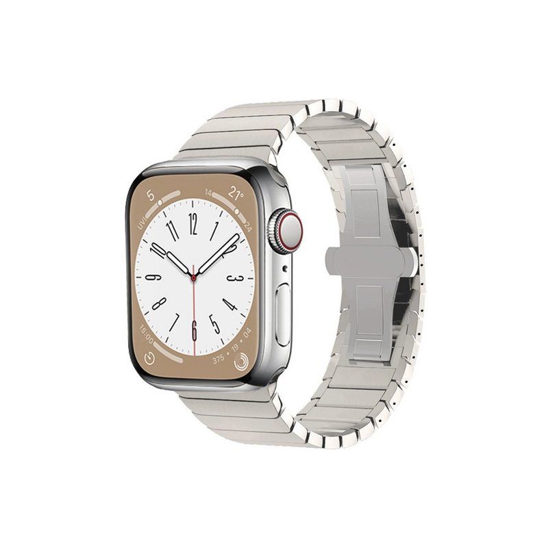 Newface Apple Watch 38mm Kr413 Fine Steel Kordon - Yıldız Işığı