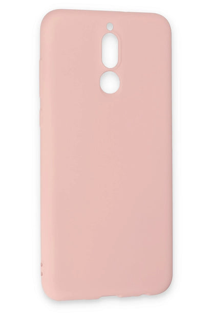 Newface Huawei Mate 10 Lite Kılıf Nano içi Kadife Silikon - Pudra