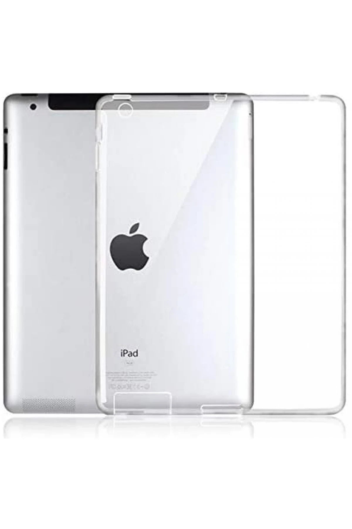 Newface Apple iPad 4 9.7 Kılıf Tablet Şeffaf Silikon