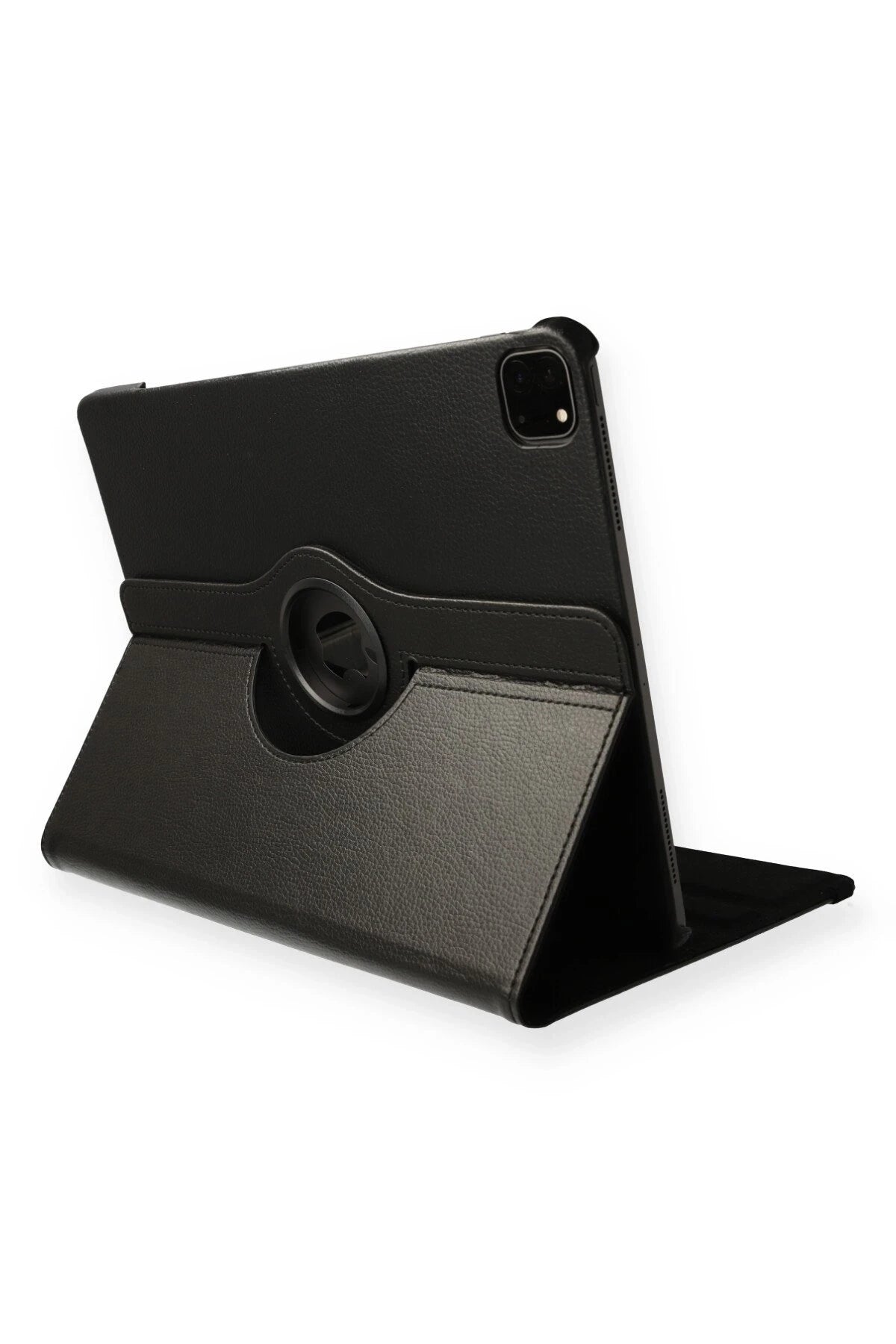 Newface Apple iPad Pro 11 (2020) Kılıf 360 Tablet Deri Kılıf - Siyah