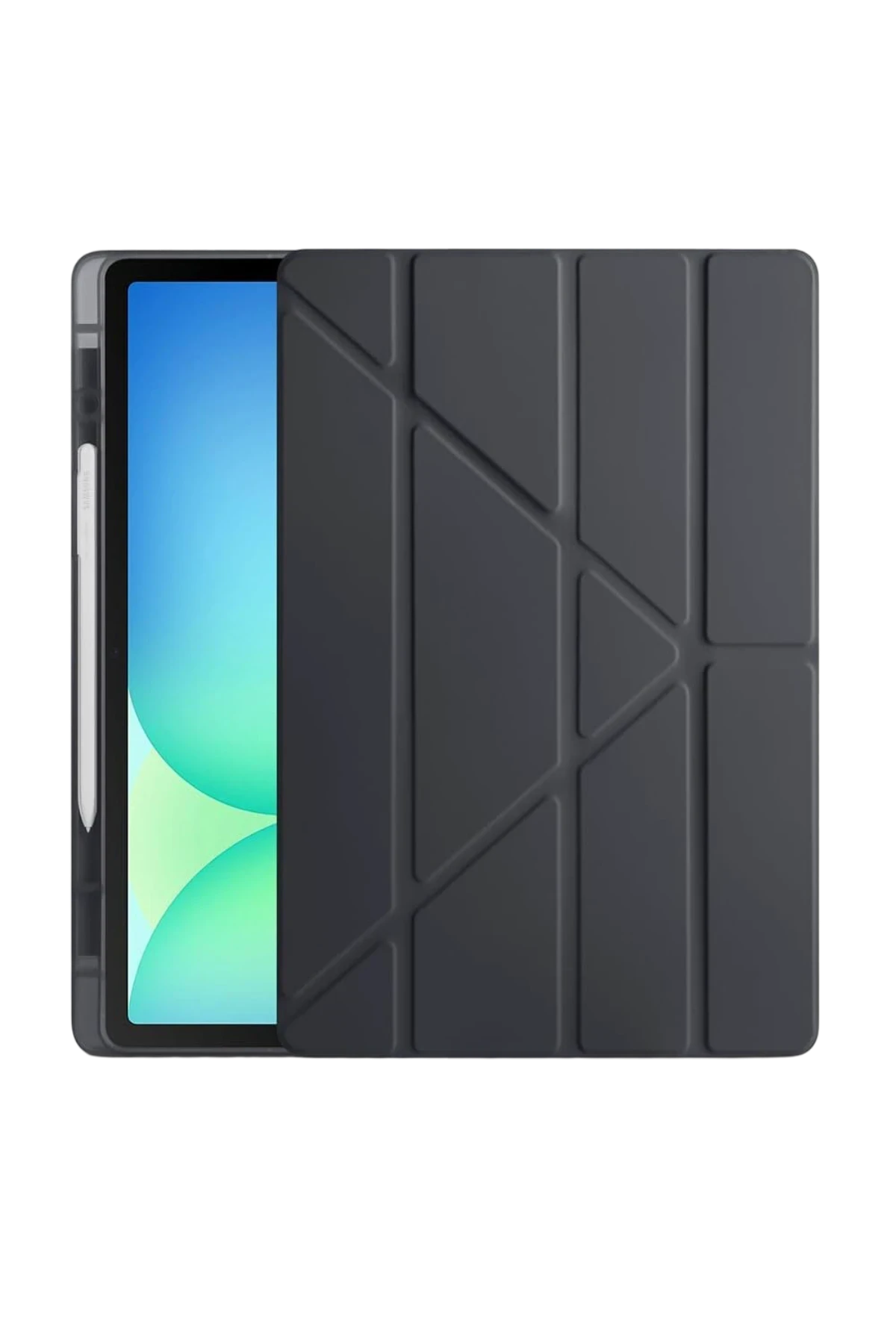 Newface Apple iPad Pro 11 (2024) Kılıf Kalemlikli Hugo Tablet Kılıfı - Siyah