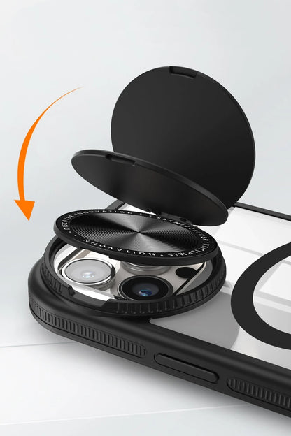 Newface Apple iPhone 11 Kılıf Teleskop Lens Magsafe Silikon Kapak - Siyah